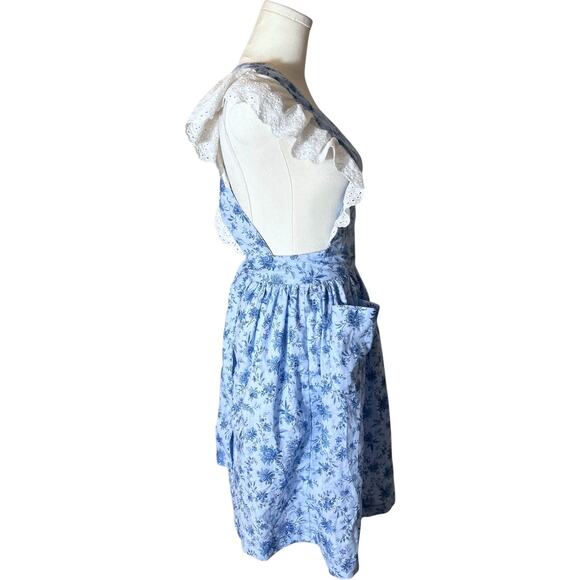 Handmade Cottagecore Layering Apron| Farm | coquette | vintage style | xs-m 252 - Picture 4 of 8
